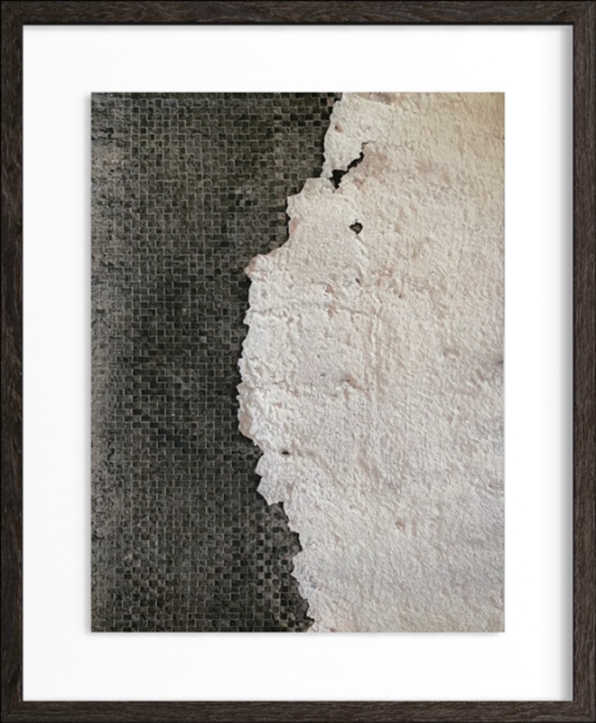 Dichromatic Wave I Abstraktur Series 98 x 75 cm Georgia Ortner 2025