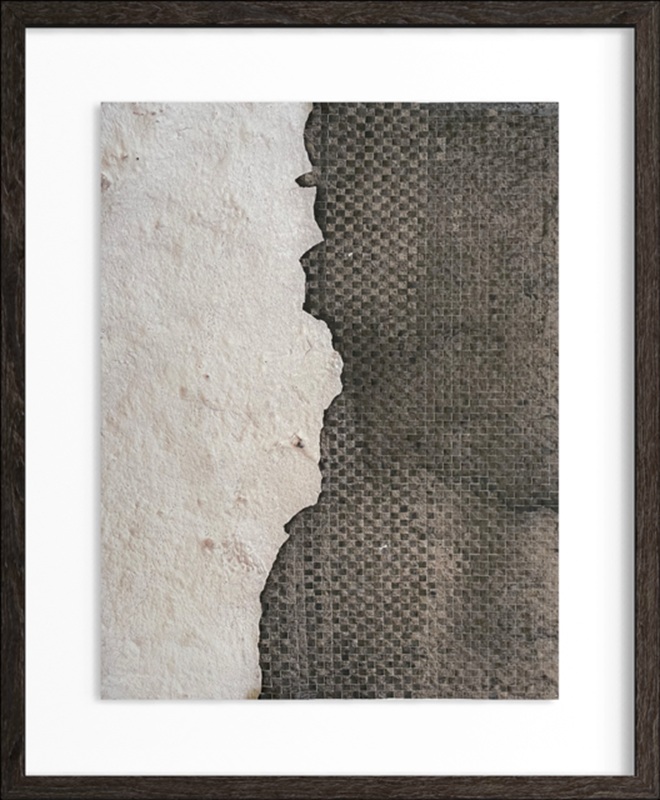 Dichromatic Wave II Abstraktur Series 98 x 75 cm Georgia Ortner 2025