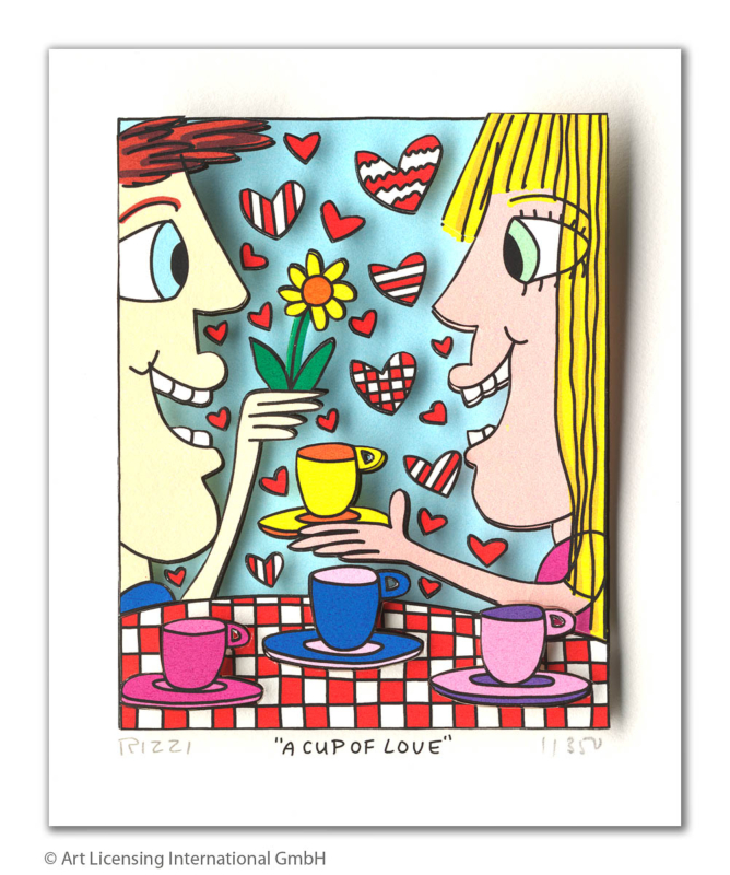 james rizzi-a cup of love