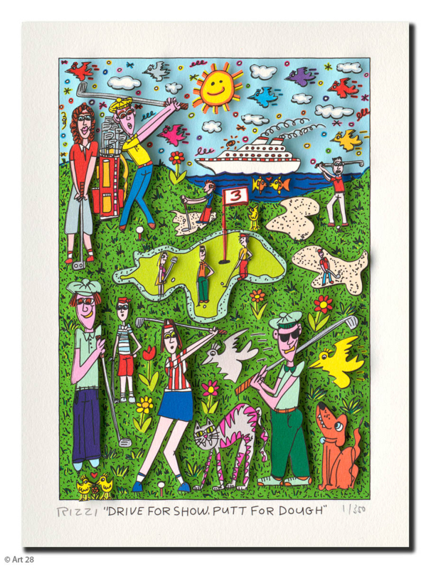 james rizzi - drive for show. putt for dough