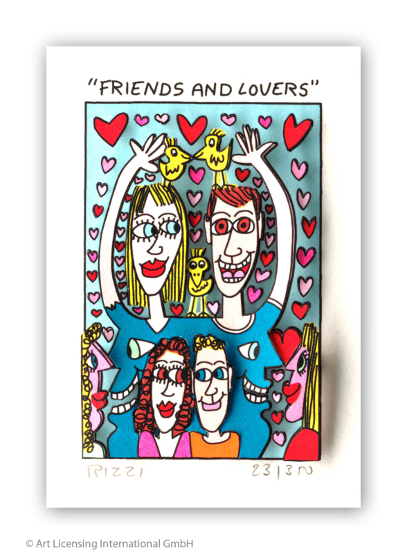 james rizzi - friends and lovers