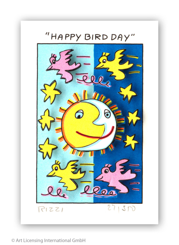 james rizzi - happy bird day