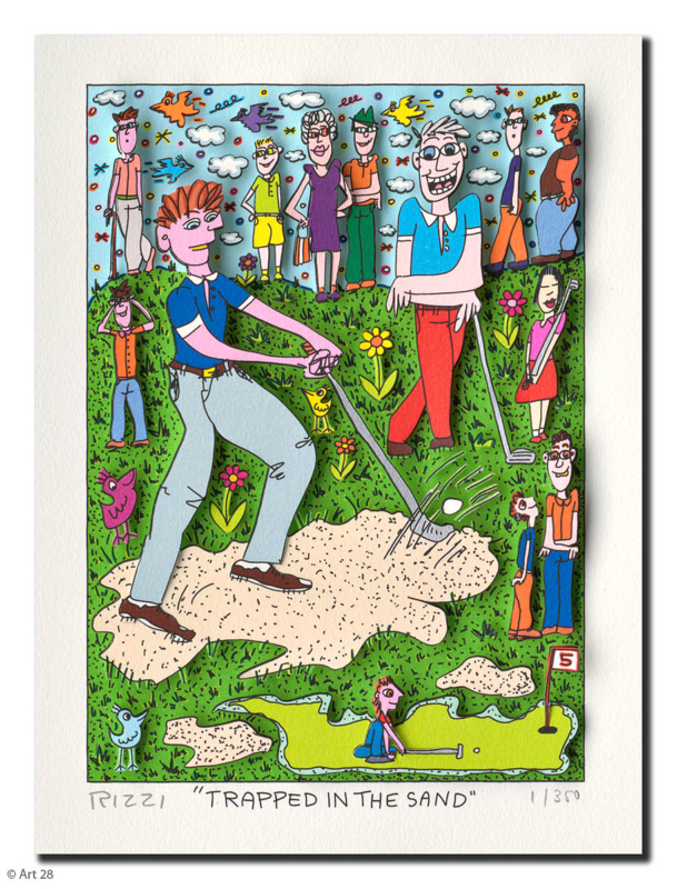 james rizzi - trapped in the sand